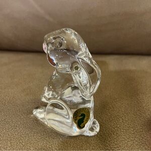 Waterford Clear Crystal Rabbit Figurine